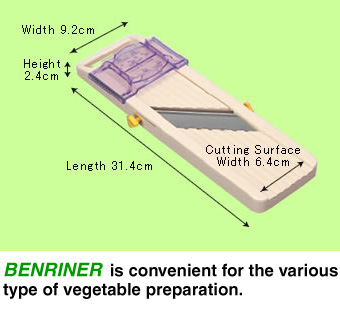 Benriner Japanese Mandoline Slicer