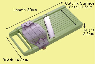 Benriner mandoline Jumbo, 120110, 12 cm