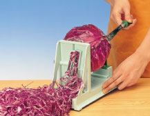 Shredded cut of Red cabbage